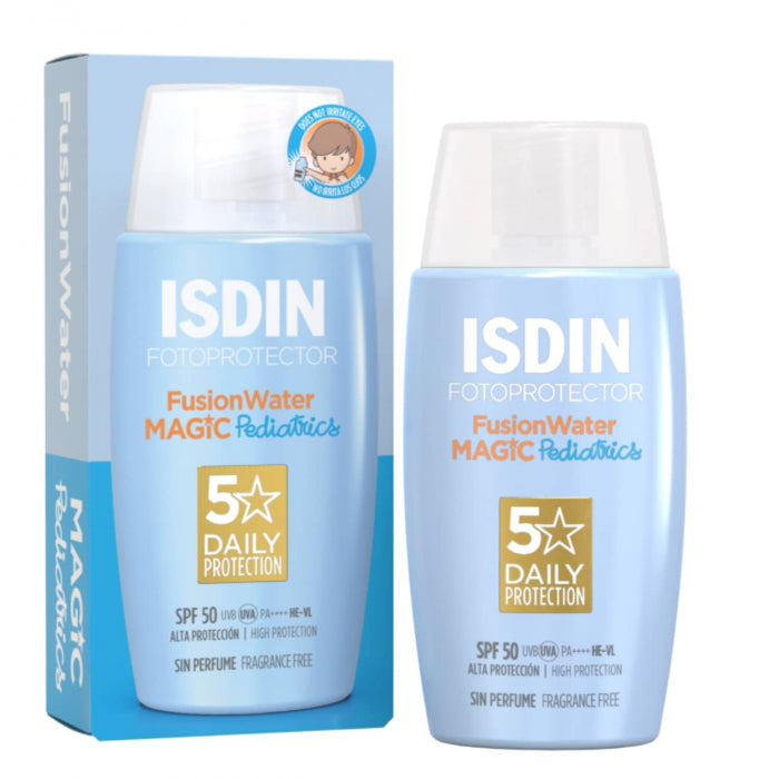 Isdin Pediatrics Fusion Water Fotoprotetor Solar FPS 50 50ml