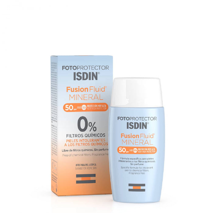 Isdin Fotoprotetor Fusion FPS 50 Fluido Solar Mineral 50ml