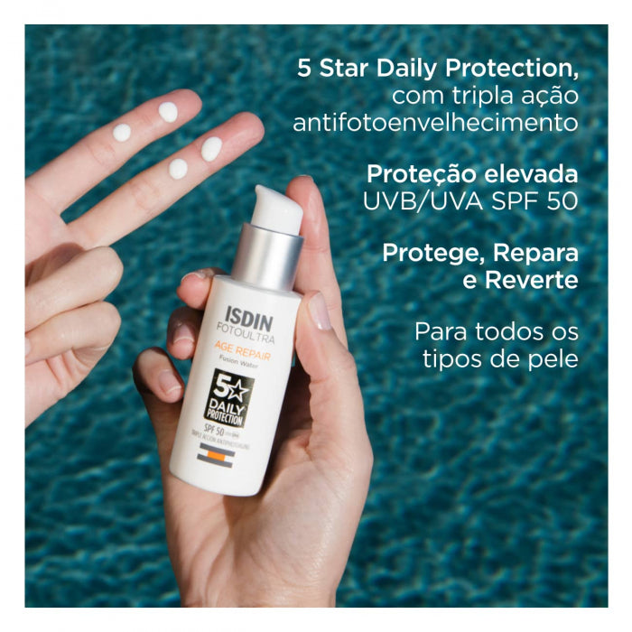 Isdin FotoUltra Age Repair Fusion Water Fluido FPS 50 50ml