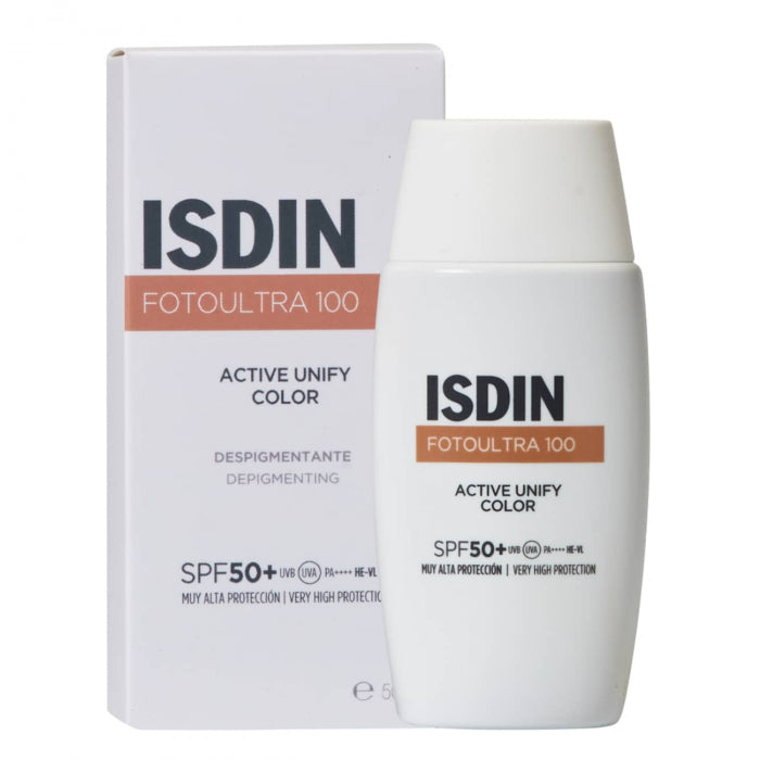 Isdin FotoUltra 100 Active Unify Color Fluido Cor FPS 99 50ml