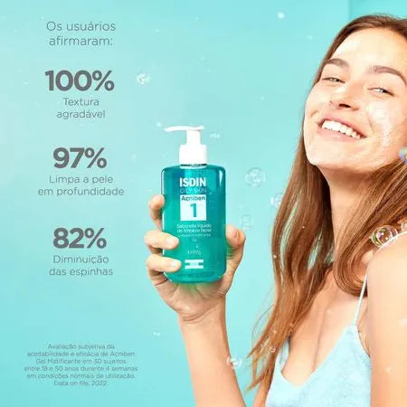 Sabonete Facial pele Oleosa ISDIN - Acniben - Imagem 4